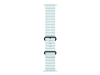 Apple - Bånd for smart armbåndsur - 49 mm, svart titanfinish - 130 - 200 mm - isblå MYP83ZM/A