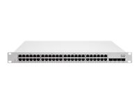 Cisco Meraki Cloud Managed MS210-48FP - Switch - 48 x 1000Base-T + 4 x Gigabit SFP (opplink) - PoE+ (740 W) MS210-48FP-HW