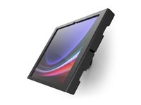 Compulocks Galaxy Tab S9/S10 Ultra Apex Enclosure Tilting Wall Mount - Monteringssett (hus) - eksponert front-/bak-kamera og sensorer, vippe - for nettbrett - låsbar - svart - skjermstørrelse: 14.6" - veggmonterbar - for Samsung Galaxy Tab S9 Ultra 505B146GUAPXB