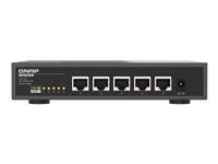 QNAP QSW-3205-5T - Switch - ikke-styrt - 5 x 100/1000/2.5G/5G/10GBase-T - stasjonær QSW-3205-5T