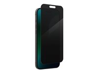 ZAGG InvisibleShield Glass Elite Privacy 360 - Skjermbeskyttelse for mobiltelefon - glass - med personvernsfilter - 4-veis - for Apple iPhone 15 Plus, 16 Plus 200114875