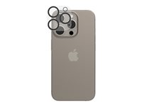 ZAGG InvisibleShield Glass Elite - Linsebeskytter for mobiltelefon - for Apple iPhone 15 Pro, 15 Pro Max 100113321