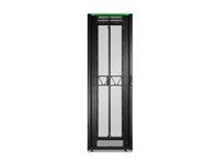 APC NetShelter SX Gen 2 - Rack skap - 2436 H x 800W x 1200D mm, med sider - står på gulv - svart - 52U - 19" - TAA-samsvar AR3388B2