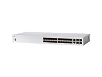 Cisco Business 350 Series CBS350-24S-4G - Switch - L3 - Styrt - 24 x Gigabit SFP + 2 x kombo for Gigabit Ethernet/Gigabit SFP + 2 x Gigabit SFP (opplink) - rackmonterbar - gjenfabrikert CBS350-24S-4GUK-RF