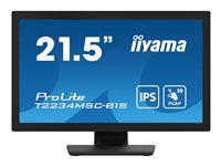 iiyama ProLite T2234MSC-B1S - LED-skjerm - Full HD (1080p) - 22" T2234MSC-B1S