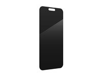ZAGG InvisibleShield Glass Elite Privacy - Skjermbeskyttelse for mobiltelefon - glass - med personvernsfilter - 2-veis - for Apple iPhone 15 Plus, 16 Plus 200114867