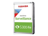 Toshiba S300 Pro MD10ADA600V - Harddisk - Overvåking - 6 TB - intern - 3.5" - SATA 6Gb/s - 7200 rpm - buffer: 512 MB MD10ADA600V