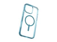 Zagg Santa Cruz Snap - Baksidedeksel for mobiltelefon - MagSafe-samsvar - grafen - retroblå - for Apple iPhone 16 Pro Max 702315061