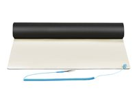 StarTech.com 11x18in Anti Static Mat, ESD Mat for Electronics Repair, Anti Static Desk Mat w/Detachable Grounding Wire, ANSI/ESD S 4.1 Compliant, Flexible Thermoplastic Work Mat/Pad - Suitable for Tables (SM-ANTI-STATIC-MAT) - Antistatisk matte - avtakbar jordingsledning - beige SM-ANTI-STATIC-MAT