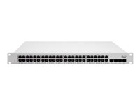 Cisco Meraki Cloud Managed MS250-48 - Switch - L3 - Styrt - 48 x 10/100/1000 + 4 x SFP+ - rackmonterbar, stasjonær MS250-48-HW