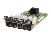 HPE Aruba - Utvidelsesmodul - 10 Gigabit SFP+ x 4 - gjenmarkedsført - for HPE Aruba 2930M 24, 3810M 16SFP+, 3810M 24G, 3810M 48G JL083AR