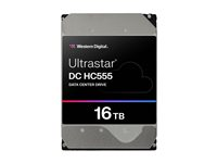 WD Ultrastar DC HC555 - Harddisk - Data Center - 16 TB - intern - 3.5" - SAS 12Gb/s - 7200 rpm - buffer: 512 MB 0B47745