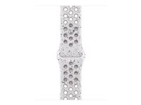 Apple Nike - Bånd for smart armbåndsur - 42mm - M/L-størrelse - veiled grå - for Watch Hermès Series 7, Hermès Series 9, SE 3, Series 10, Series 11, Series 8, Series 9 MGAJ4ZM/A