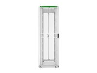 APC NetShelter SX Gen 2 - Rack skap - 2258 H x 750W x 1200D mm, med sider - står på gulv - hvit - 48U - 19" AR3357W2