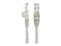StarTech.com 3m LSZH CAT6 Ethernet Cable, 10 Gigabit Snagless RJ45 100W PoE Network Patch Cord with Strain Relief, CAT 6 10GbE UTP, Grey, Individually Tested/ETL, Low Smoke Zero Halogen - Category 6 - 24AWG (N6LPATCH3MGR) - Koblingskabel - RJ-45 (hann) til RJ-45 (hann) - 3 m - 6 mm - UTP - CAT 6 - uten hindringer - grå N6LPATCH3MGR