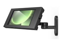 Compulocks Apex Galaxy Tab Active 3/5 8" Apex Enclosure Swing Wall Mount - Monteringssett (hus) - synlige foran/bak kamera og sensorer - for nettbrett - sving - metall - svart - veggmonterbar - for Samsung Galaxy Tab Active3, Tab Active5 827B80GAPXB