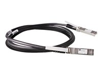 HPE X240 Direct Attach Cable - Nettverkskabel - SFP+ til SFP+ - 5 m - for HPE 59XX, 75XX; FlexFabric 12902; Modular Smart Array 1040; SimpliVity 380 Gen10, 380 Gen9 JG081C