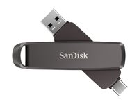 SanDisk Extreme PRO Dual Drive - USB-flashstasjon - 512 GB - USB-C 3.2 Gen 2 SDDDE1-512G-G46