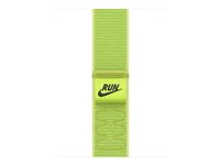 Apple Nike - Sløyfe for smart armbåndsur - 42mm - 130 - 190 mm - volt splash - for Watch Hermès Series 7, Hermès Series 9, SE 3, Series 10, Series 11, Series 8, Series 9 MGCW4ZM/A