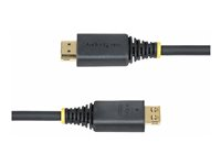 StarTech.com - High Speed - HDMI-kabel - HDMI hann til HDMI hann - 2 m - skjermet - svart - halogenfri, passiv, 4K 60Hz støtte, 1440p (UWQHD) støtter 144 Hz, støtte for 1080p 240 Hz HDMI2-CABLE-GRIP-2M