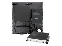 Crestron Flex UC-ENGINE-BRKT-T-UPGRD-BRKTX - Med Microsoft Teams-rom - oppgraderingsløsning (HDMI via CAT5 til USB 3.0 omformer, mini-PC, sender) - svart UC-ENGINE-BRKT-T-UPGRD-BRKTX