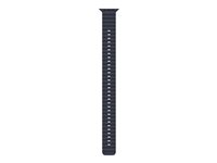 Apple - Klokkerem forlengelse for smart armbåndsur - 49 mm, naturlig titanfinish - 130 - 250 mm - marineblå MXTJ3ZM/A