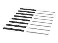 APC NetShelter - Rack-brakett - svart (en pakke 8) NSAC2608