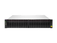HPE Modular Smart Array 2062 12Gb SAS SFF Storage - 6th Generation - harddiskarray - 3.84 TB - 24 brønner (SAS-3) - SSD 1.92 TB x 2 - SAS 12Gb/s (ekstern) - kan monteres i rack - 2U R0Q84B