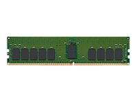 Kingston - DDR4 - modul - 32 GB - DIMM 288-pin - 3200 MHz / PC4-25600 - CL22 - 1.2 V - registrert - ECC KSM32RD8/32HC