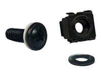 Eaton Tripp Lite Series Rack Enclosure Cabinet Square Hole Hardware Kit Screws, Washers - rackskruer, -mutre og -underlagsskiver SRCAGENUTS