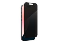 ZAGG InvisibleShield Glass Elite Privacy 360 - Skjermbeskyttelse for mobiltelefon - glass - med personvernsfilter - 4-veis - for Apple iPhone 16 Pro 200114876