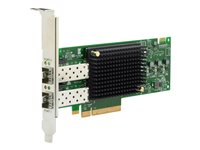 HPE SN1700E - Vertbussadapter - PCIe 4.0 x8 - 64Gb Fibre Channel (Short Wave) x 2 - for ProLiant DL325 Gen10, DL360 Gen10, DL380 Gen10, ML350 Gen11, XL220n Gen10 R7N78A